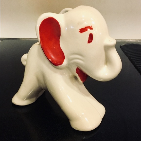 ‼️SOLD‼️Vint Hull “Stretch Elephant” PlanterVase🔴 - Picture 8 of 8